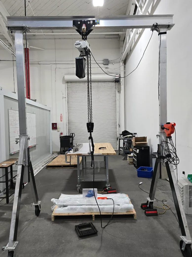 Vestil AHA Aluminum Gantry Crane